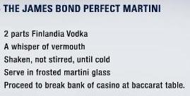 Finlandia Vodka in James Bond movie Die Another Day 2002 is one of the world�s leading premium vodkas, available worldwide in more than 100 countries. It is a perfect choice for vodka drinkers who appreciate quality, purity and versatility. The refreshing, very clean taste allows Finlandia Vodka to transform from the purest on-the-rocks drink into the soul of the most imaginable cocktails.