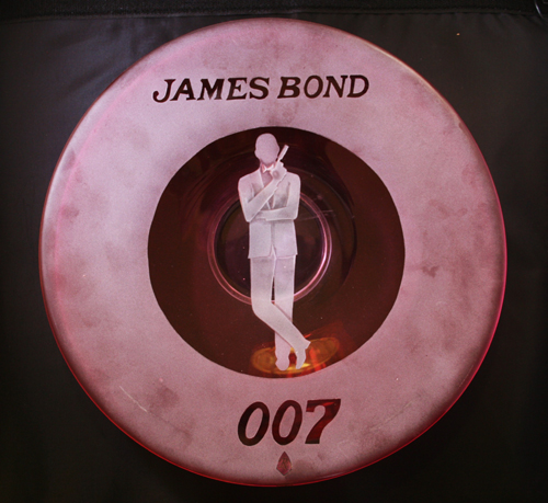 Glass 007 design  James Bond Limited Edition��