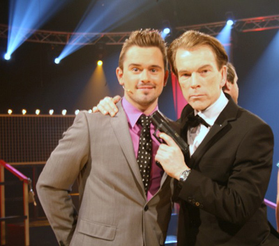 Erik "Snygge-Erik" Segerstedts  med James Bond Gunnar Sch�fer 