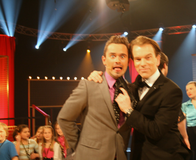 Erik "Snygge-Erik" Segerstedts med James Bond Gunnar Sch�fer 