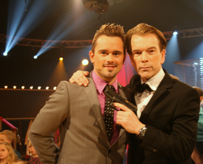 Erik "Snygge-Erik" Segerstedts med James Bond Gunnar Sch�fer 