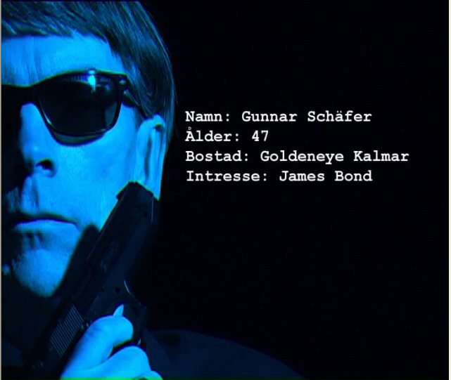 Gunnar Sch�fer logo  James Bond alias Gunnar Sch�fer