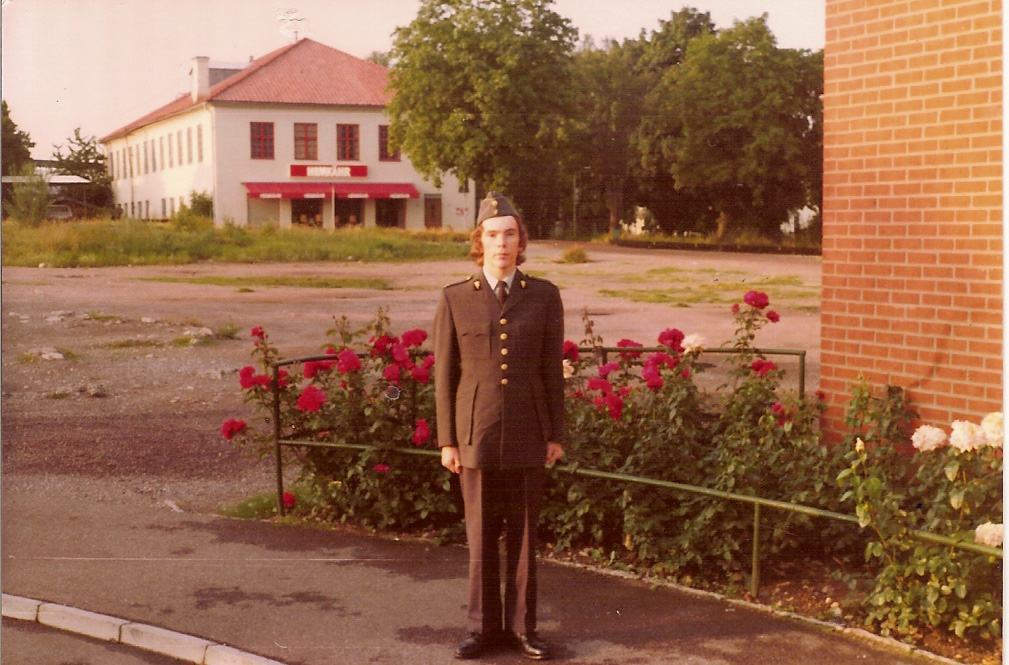 Ing.2 GS1 Gunnar Sch�fer i M59 :an Nybro 1978