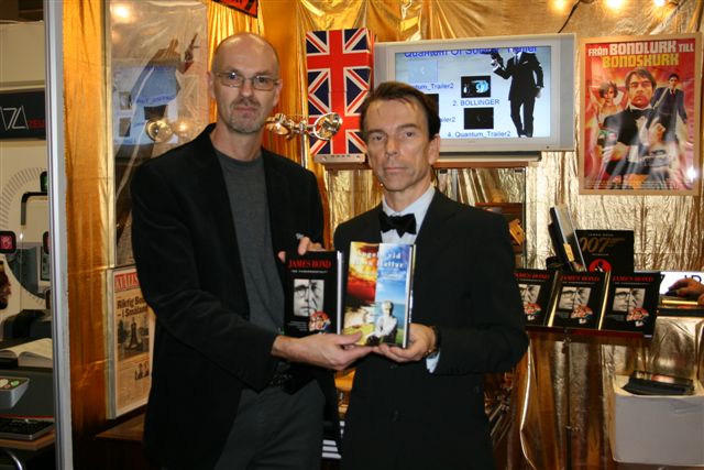 En trevlig granne p� bokm�ssan Thor-Bj�rn Bergman som jag bytte bok med.