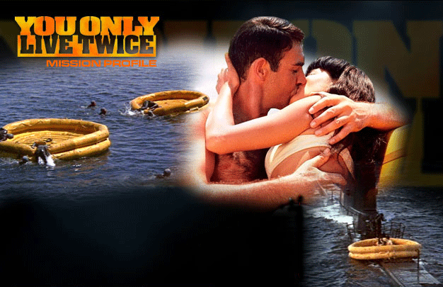 Blofeld, SPECTRE:s toppman, f�rs�ker starta ett k�rnvapenkrig genom att kapa en rysk och en amerikansk rymdkapsel. 