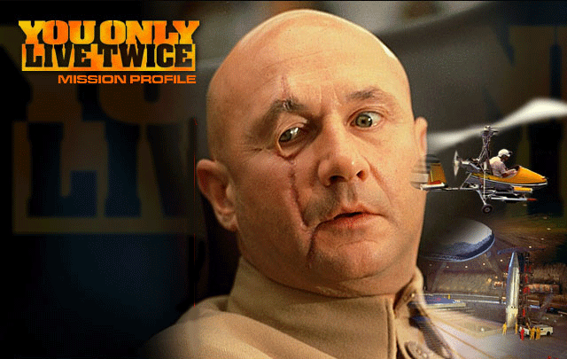 Blofeld, SPECTRE:s toppman, f�rs�ker starta ett k�rnvapenkrig genom att kapa en rysk och en amerikansk rymdkapsel. 