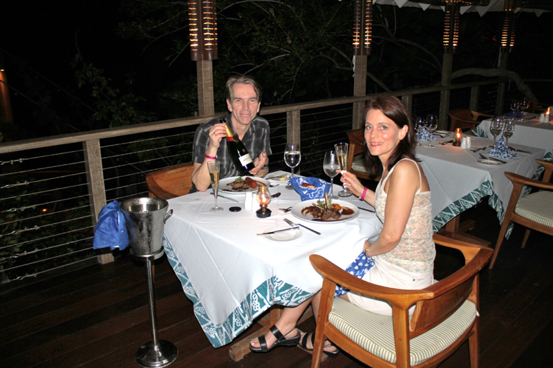 Mr James Bond Gunnar Sch�fer James Bond 007 Museum from Sweden Nybro "They served Bollinger Special Cuv�e in GoldenEye resort in Jamaica at the Sunset at Gazebo restaurang".