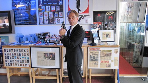 P4 KULTUR Q-testar James Bondmus�et i Nybro. Lyssna  s�ndag 5/9 kl.10.10 P4