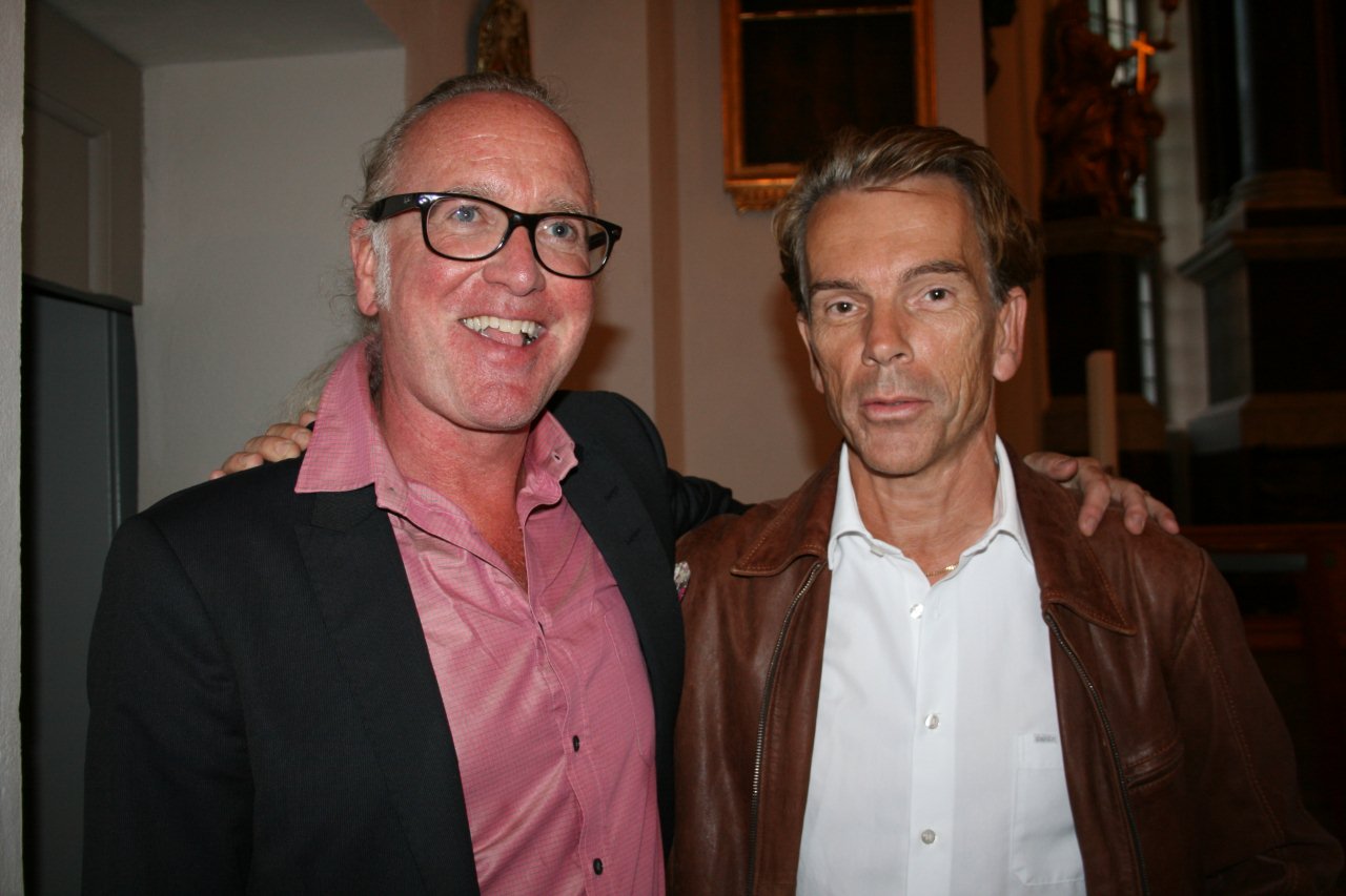 Johan Steng�rd tr�ffade James Bond Gunnar Sch�fer i Kalmar Domkyrka s�ndagen 4 augusti.